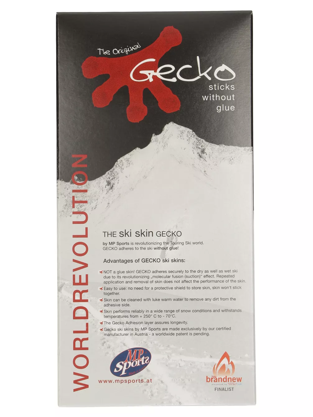 Gecko 140mm 146-156 Splitboard Skins 4 Gecko 140mm 146-156 Splitboard Skins – Bild 2
