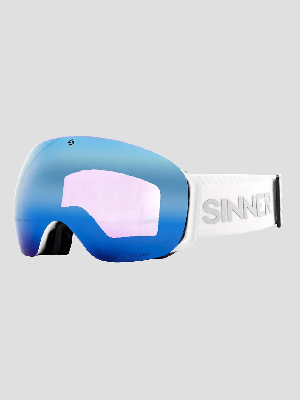 Sinner Avon Matte White Goggle 3 Sinner Avon Matte White Goggle