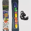Alibi Snowboards Brain Rain 145 + Burton Citizen S 2023 Snowboard-Set -Snowboard Verkaufsgeschäft BrainRain145BurtonCitizenS2023SnowboardSet