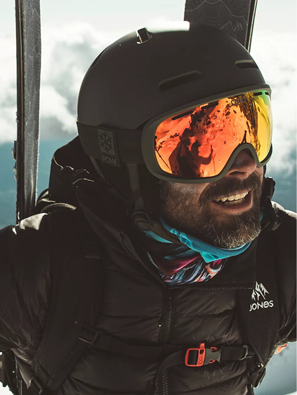 POC Fovea Clarity Pow JJ Bismuth Green Goggle 6 POC Fovea Clarity Pow JJ Bismuth Green Goggle – Bild 4