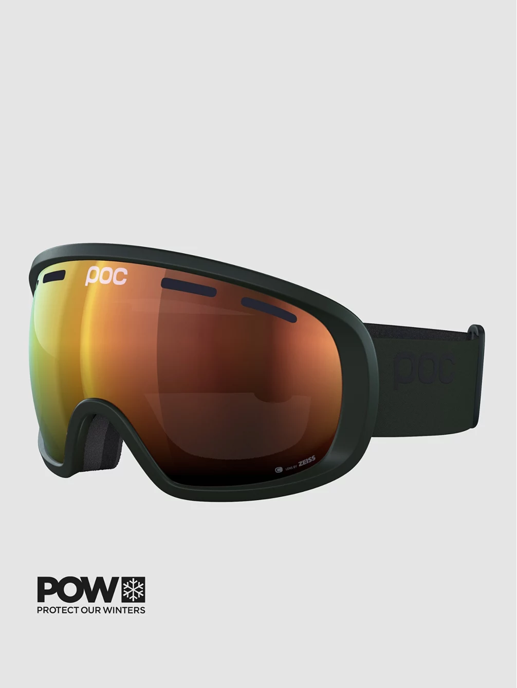 POC Fovea Clarity Pow JJ Bismuth Green Goggle 3 POC Fovea Clarity Pow JJ Bismuth Green Goggle