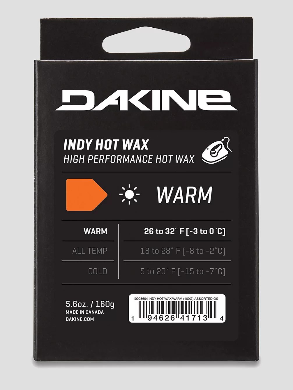 Dakine Indy Hot Warm 160g Wachs 3 Dakine Indy Hot Warm 160g Wachs