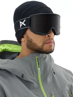 Anon M3 Polarized Black (+Bonus Lens) Goggle -Snowboard Verkaufsgeschäft M3PolarizedBlackBonusLensGoggle 5