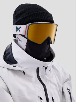 Anon M4s Cylindrical Warm Grey (+Bonus Lens) Goggle -Snowboard Verkaufsgeschäft M4sCylindricalWarmGreyBonusLensGoggle 2