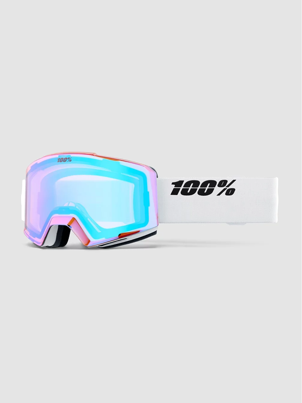 100Percent Norg Hiper White/Green Goggle 4 100Percent Norg Hiper White/Green Goggle – Bild 2