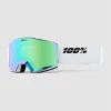 100Percent Norg Hiper White/Green Goggle 2 100Percent Norg Hiper White/Green Goggle -Snowboard Verkaufsgeschäft NorgHiperWhiteGreenGoggle