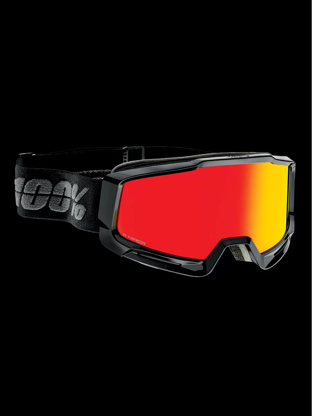 100Percent Okan Hiper Black/Red Goggle 4 100Percent Okan Hiper Black/Red Goggle – Bild 2