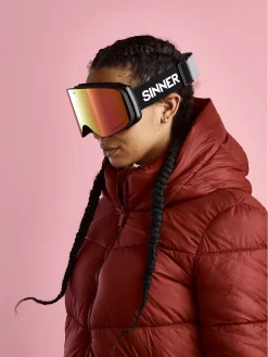 Sinner Olympia + Matte Black Goggle -Snowboard Verkaufsgeschäft OlympiaMatteBlackGoggle 2
