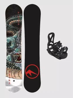 TRANS Pirate 110 + Pure M Snowboard-Set