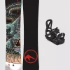 TRANS Pirate 145 + Pure M Snowboard-Set