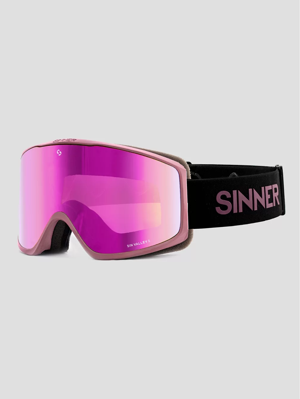 Sinner Sin Valley S Matte Lt Pink (+Bonus Lens) Goggle 3 Sinner Sin Valley S Matte Lt Pink (+Bonus Lens) Goggle