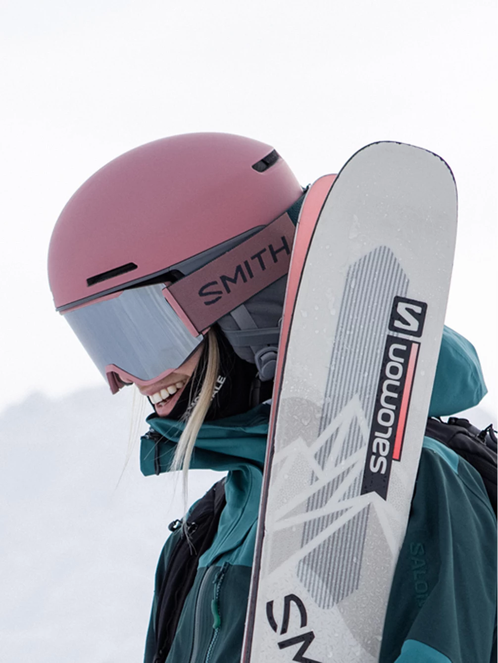 Smith Squad Mag Chalk Rose Everglade(+BonsLns) Goggle 5 Smith Squad Mag Chalk Rose Everglade(+BonsLns) Goggle – Bild 3