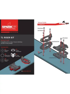 Spark R&amp;D Spark R&D T1 Riser Kit -Snowboard Verkaufsgeschäft T1RiserKit 1