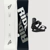 Ride Zero Jr 142 + K1 Blk S 2023 Snowboard-Set